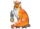 SUBURBAN FOX WALL DECAL