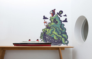 SAILIN WALL DECAL -WALL&PAPER