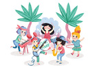 GIRL POWER WALL DECAL-WALL&PAPER
