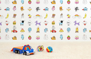 CHARACTER WALK WALLPAPER