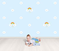 RAINBOW CLOUDS WALLPAPER