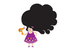 CHER CHALK BOARD PURPLE