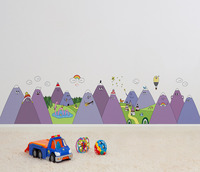 MOUNTAIN'S VALLEY WALL DECAL
