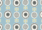POP FLORAL WALLPAPER  LIGHT BLUE